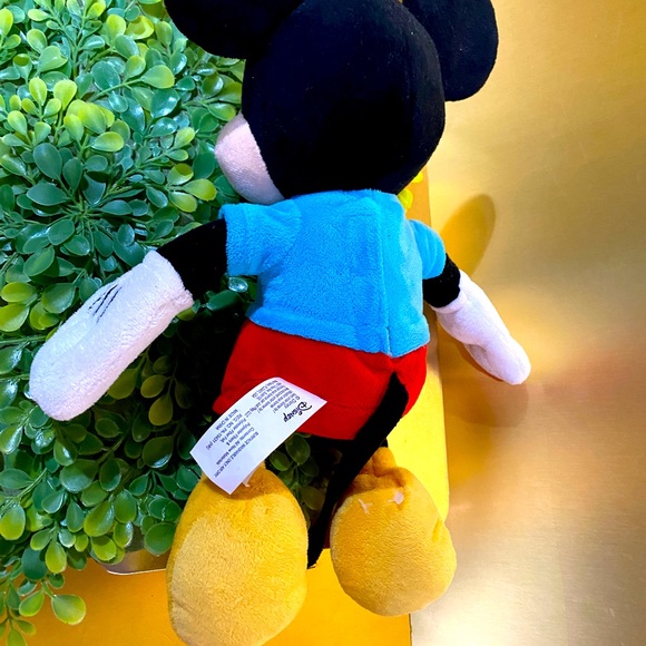 DISNEY MICKEY MOUSE CLUBHOUSE MICKEY TALKING & LIGHTS UP PLUSH 12” WORKS! - Picture 4 of 10
